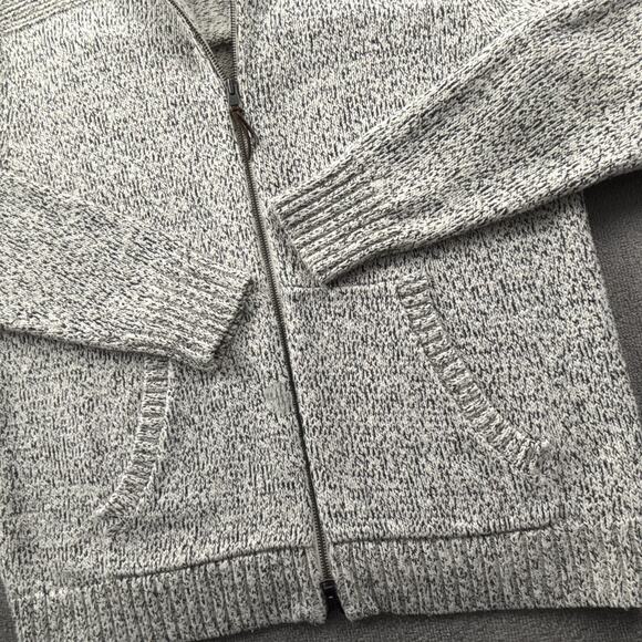 Roots Canada Jacket Adult Large Beige Full Zip Long Sleeve Knit Casual Men's - Picture 5 of 14